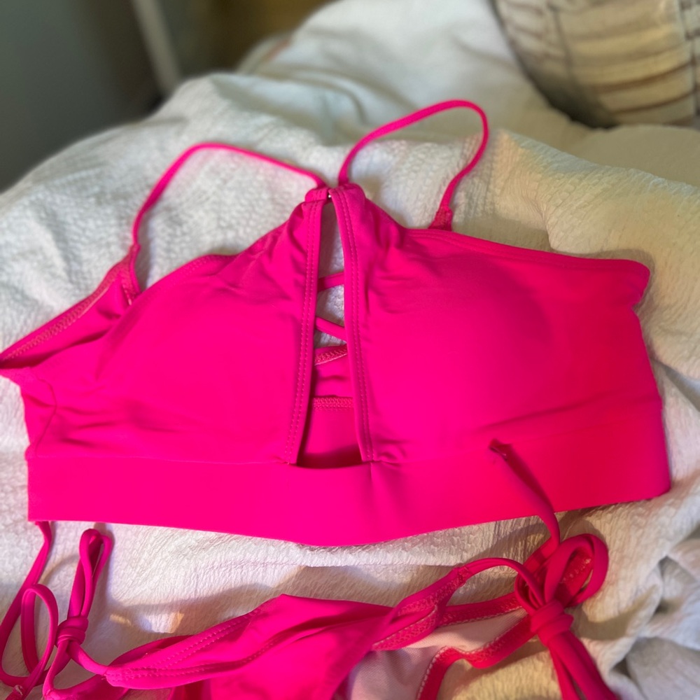 Vibrant Pink Bikini Set